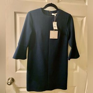 TIBI Crew Neck Mini Dress with Tags
